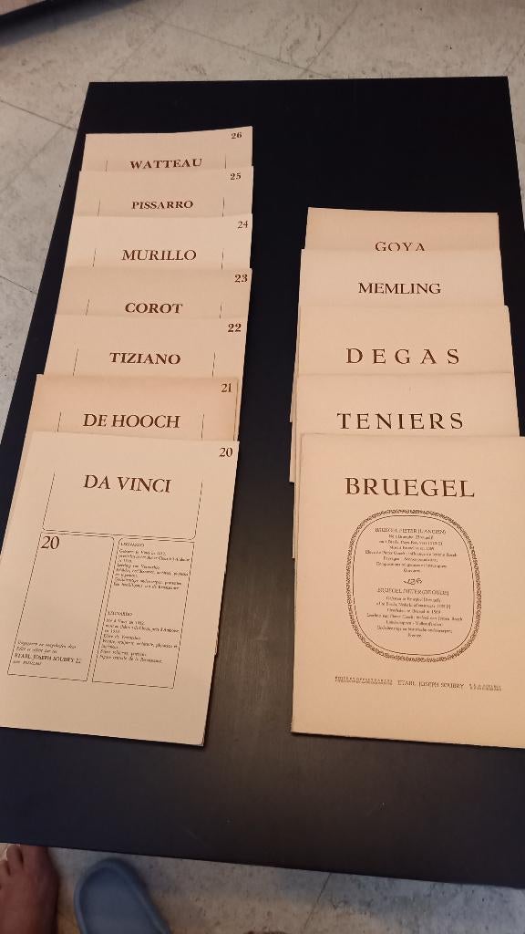 Mappen met soubry prenten van oude schilderijen, Antiquités & Art, Envoi