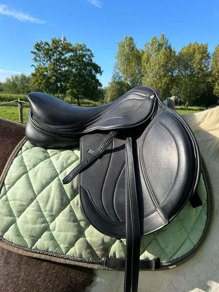 Springzadel Nieuw, Dieren en Toebehoren, Paarden en Pony's | Zadels, Nieuw, Springen, Ophalen