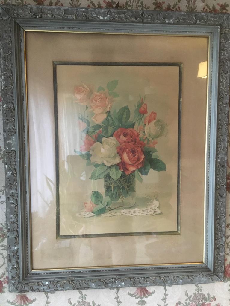 Aquarelle de Paul de Longpré - vase fleuri, Enlèvement ou Envoi