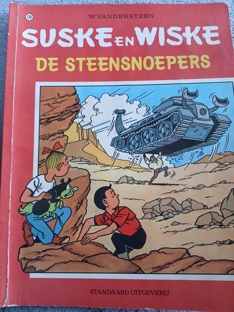 De steensnoepers suske en wiske, Ophalen, Gelezen