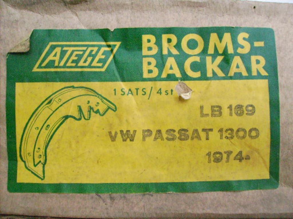 Segments de frein VW Passat 1300 v.a. 1974, Enlèvement ou Envoi, Neuf, Autres marques automobiles