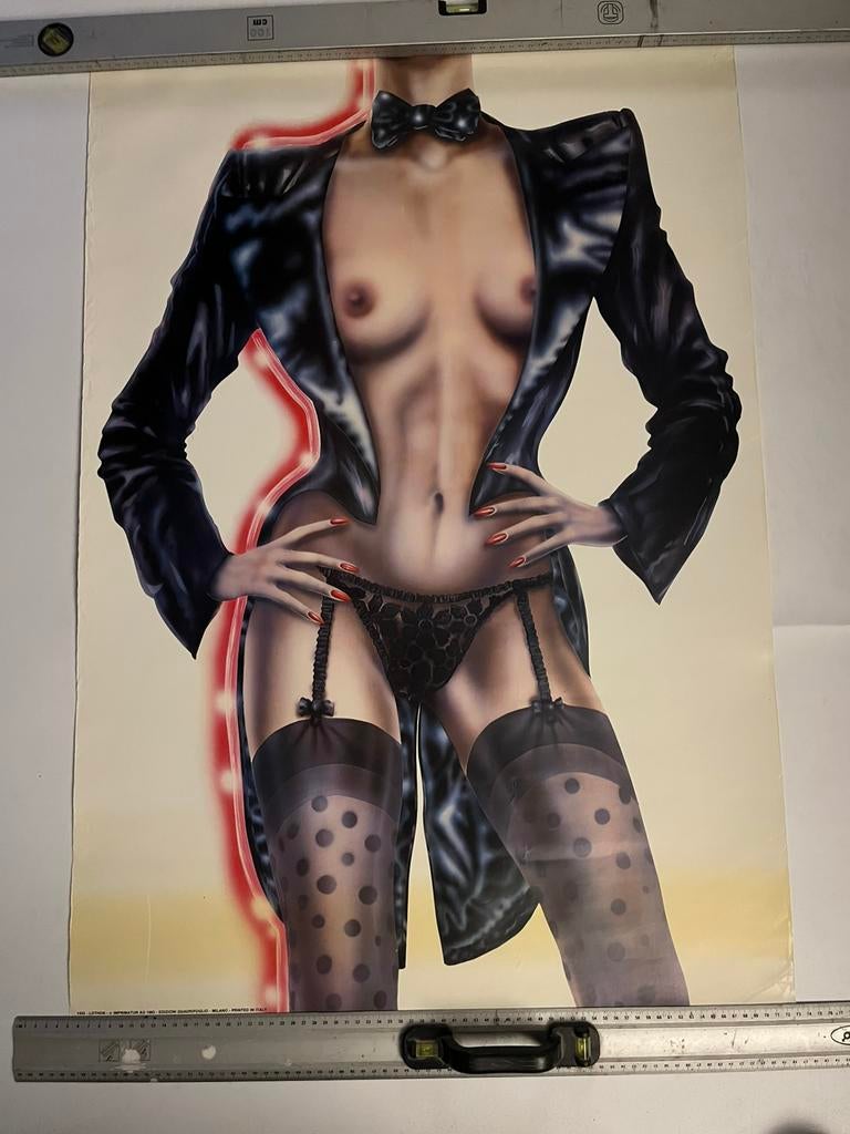 ORIGINAL VINTAGE POSTER 1983 EDITIE QUADRIFOGLIO-MILANO, Ophalen, Nieuw
