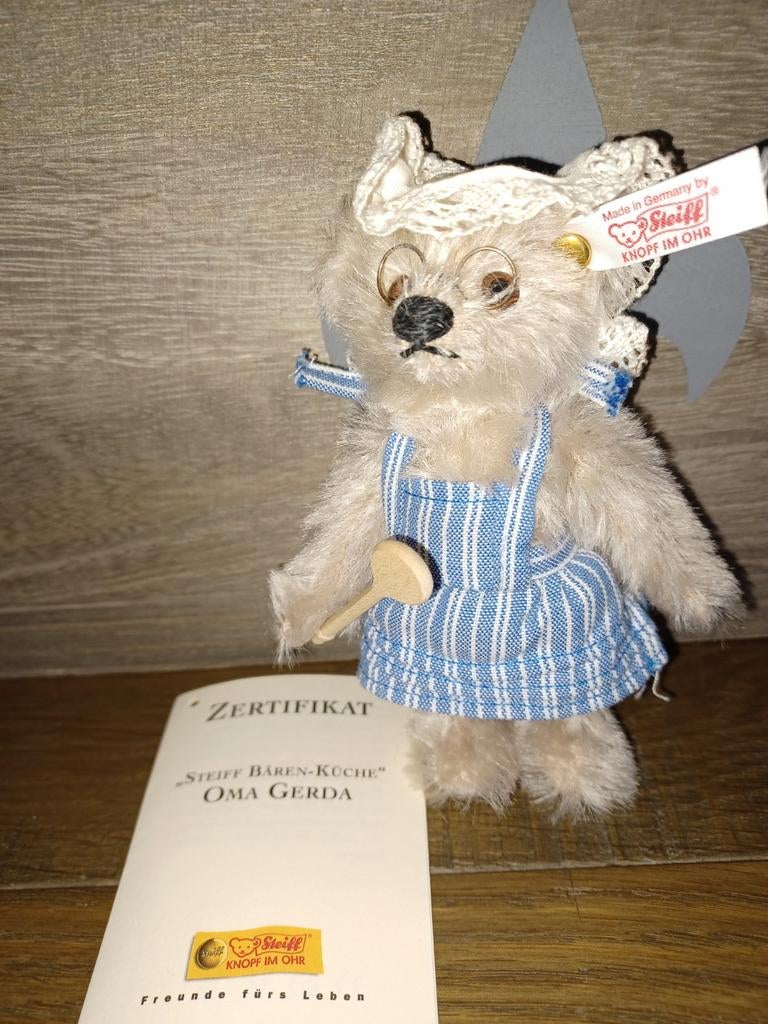 Steiff oma Gerda, Collections, Ours & Peluches, Enlèvement, Steiff