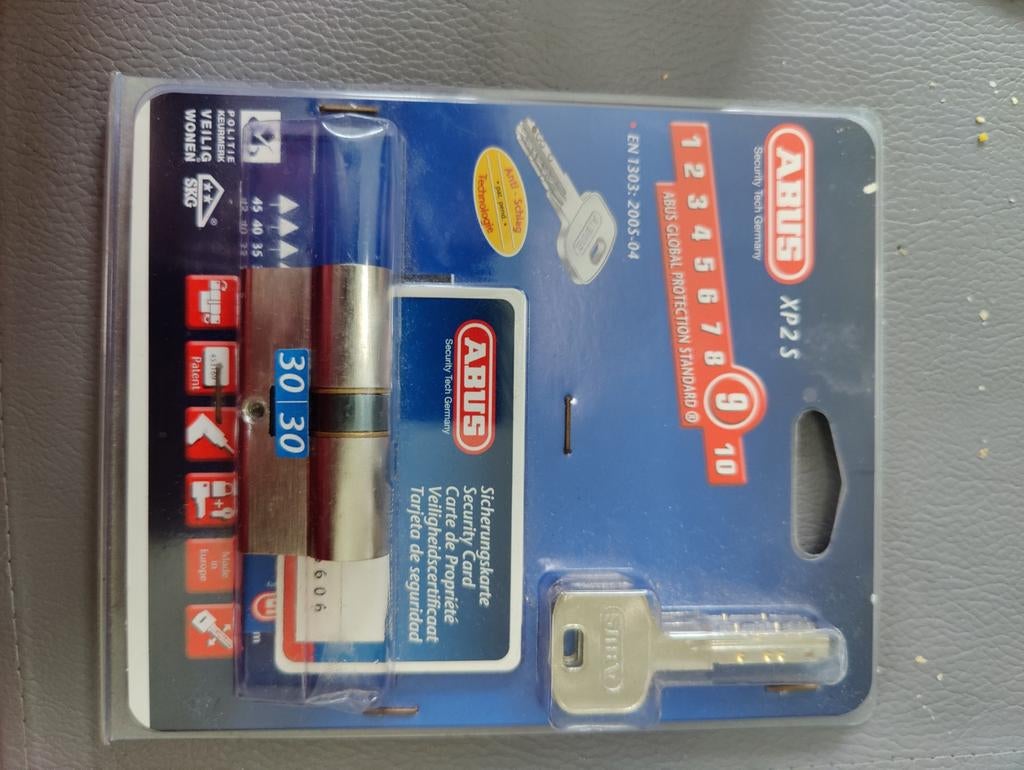 Cilinder slot ABUS 30/30 level 9, Enlèvement