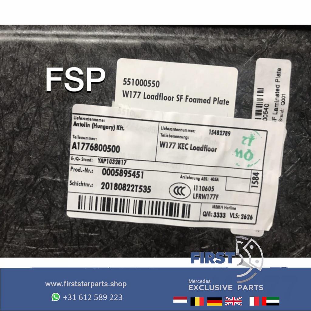 W177 KOFFERBAKMAT Mercedes A Klasse 2018-2021 KOFFERBAK PLAN, Utilisé, -, -, Enlèvement ou Envoi