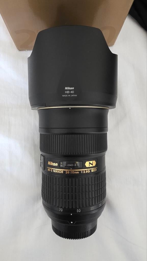 Nikon AF-S NIKKOR 24-70mm f/2.8G ED, Audio, Tv en Foto, Ophalen of Verzenden, Zoom