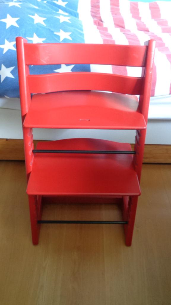 tripp trapp stoel, Enlèvement, Comme neuf, Chaise évolutive, Coulissant