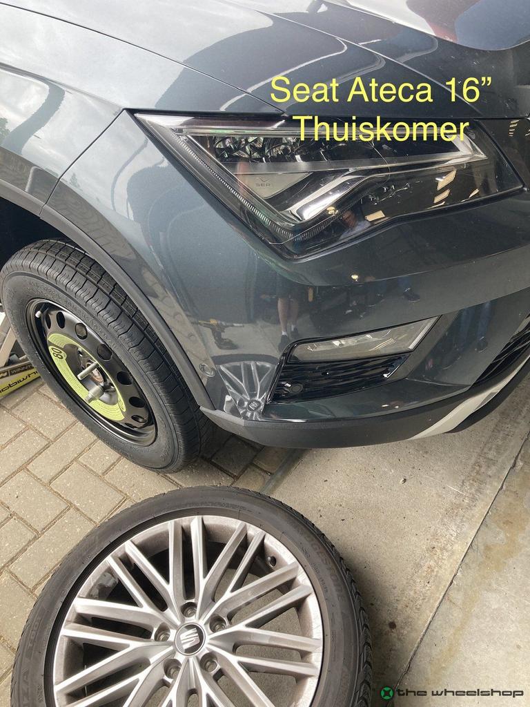 Thuiskomer Reservewiel VW Golf 7/8 T-Roc Audi A3 Octavia 16, Auto-onderdelen, Gebruikt, -, -, Banden en Velgen