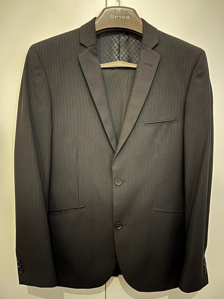 Zwart kostuum, Ophalen, Zo goed als nieuw, Overige maten, Zwart