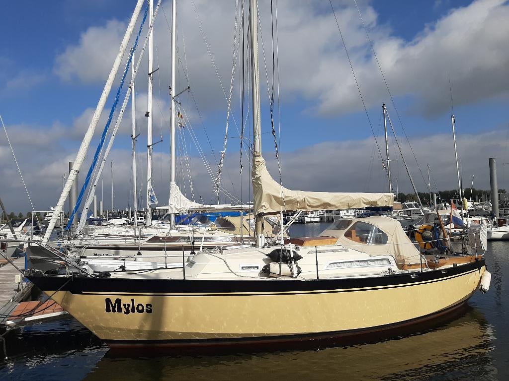 Zeiljacht Wibo 930 in perfecte staat. Met Bukh 20pk, Watersport en Boten, Kajuitzeilboten en Zeiljachten, Ophalen, Staal, Diesel