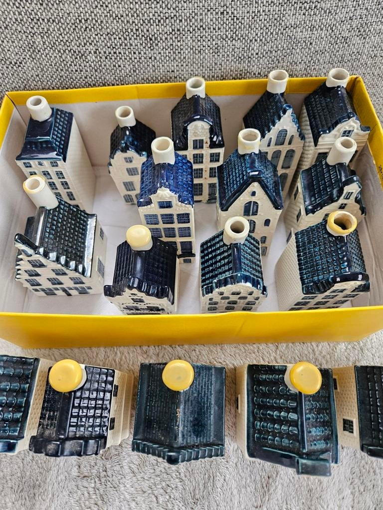 KLM huisjes, Verzamelen, Ophalen