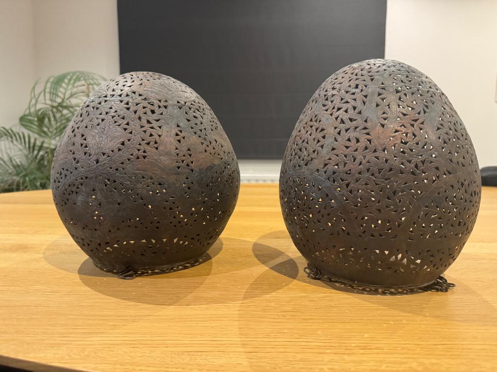 Lanternes métalliques marocaines, Maison & Meubles, Enlèvement ou Envoi, Comme neuf