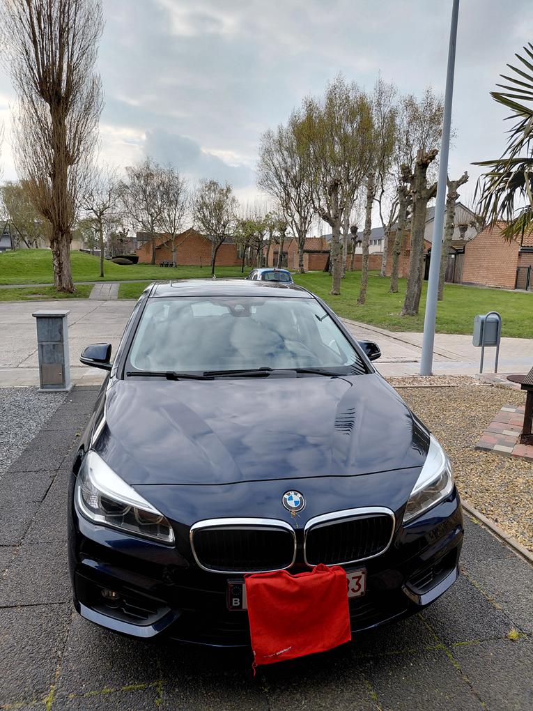 BMW 218 2.0 diesel, Auto's, BMW, Stof, 1995 cc, 4 cilinders, Blauw