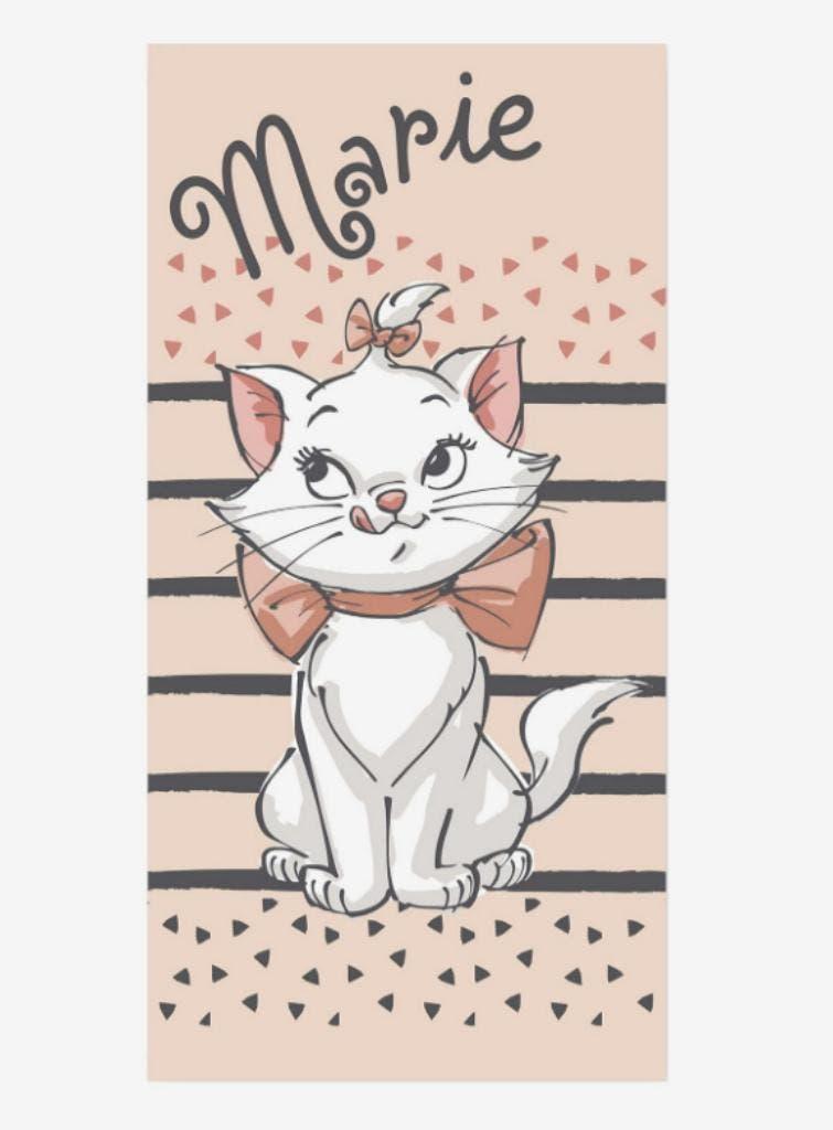 Marie Cat Badlaken / Strandlaken - Disney Aristocats Katoen, Disney, Meisje, One size, Nieuw