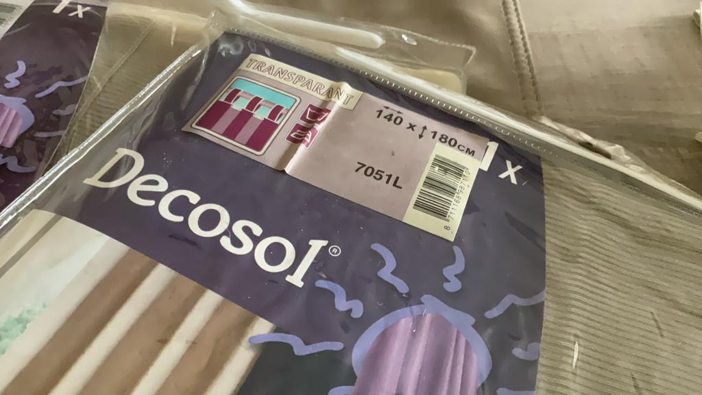 Partij ecru gordijnen Nieuw!, Huis en Inrichting, Ophalen of Verzenden, Nieuw