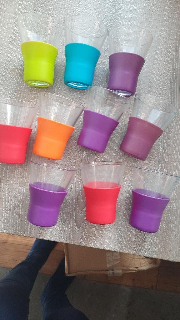 set van 10 vuurvaste mokken, Ophalen of Verzenden, Overige stijlen, Kop(pen) en/of Schotel(s), Glas