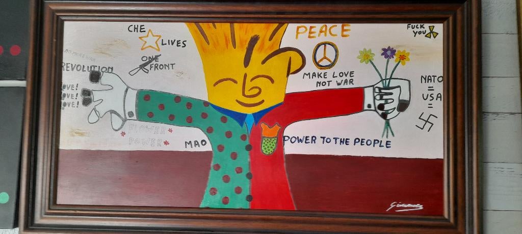 Uitzonderlijke Kunstcollectie van Grote Kunstenaars te koop., Antiek en Kunst, Kunst | Schilderijen | Modern, Ophalen