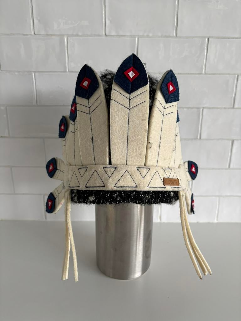 Indianenmuts Barts maat 53, Enfants & Bébés, Vêtements enfant | Bonnets, Écharpes & Gants, Enlèvement, Comme neuf