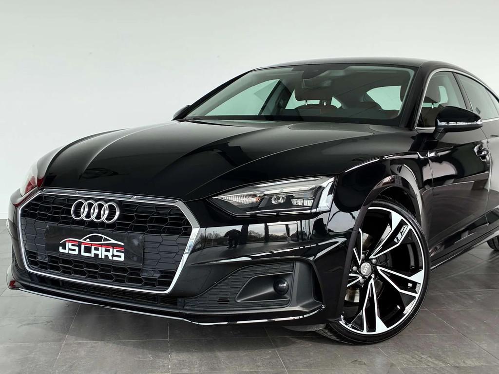 Audi A5 SPORTBACK 2.0TDi-1ERPRO-GPS-CUIR-CAMERA-ATTELAGE, Auto's, Audi, 4 zetels, Gebruikt, Euro 6, 4 cilinders
