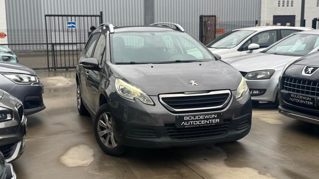 Peugeot 2008 1.2Benzine 111.xxxkm 2015 / Garantie, Voorwielaandrijving, Stof, Zwart, Electronic Stability Program (ESP)