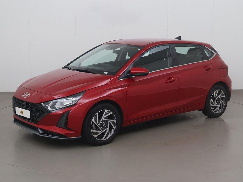 Hyundai i20 1.0 t-gdi techno 100 AT, Rouge, 998 cm³, Euro 6, Entreprise