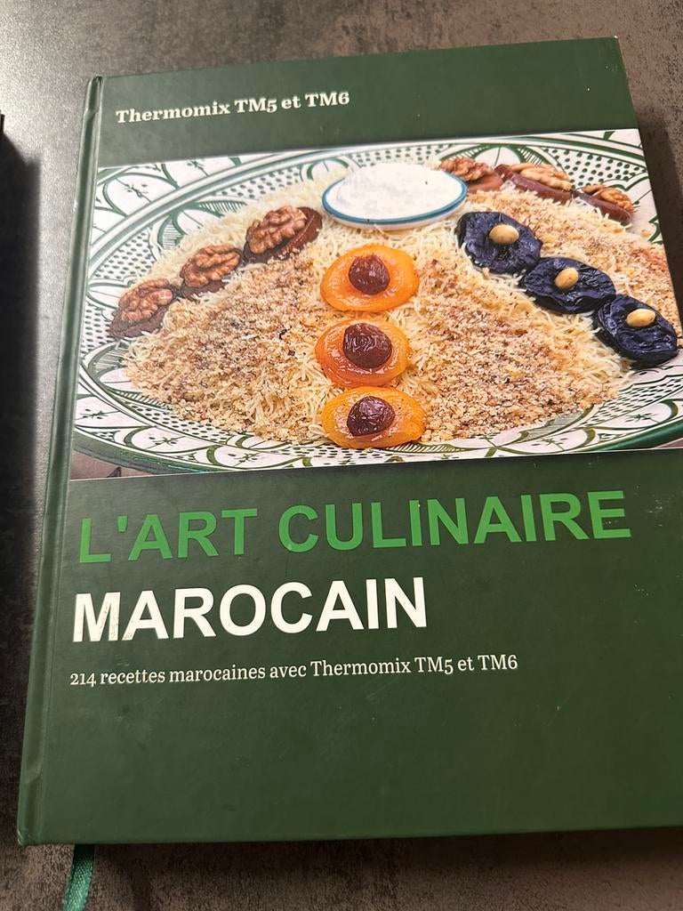 Marokkaans kookboek voor Thermomix TM5 et TM6, Livres, Livres de cuisine, Comme neuf, Enlèvement ou Envoi