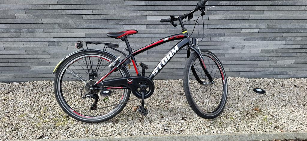 Jongensfiets, Ophalen, Zo goed als nieuw, 22 inch, Versnellingen