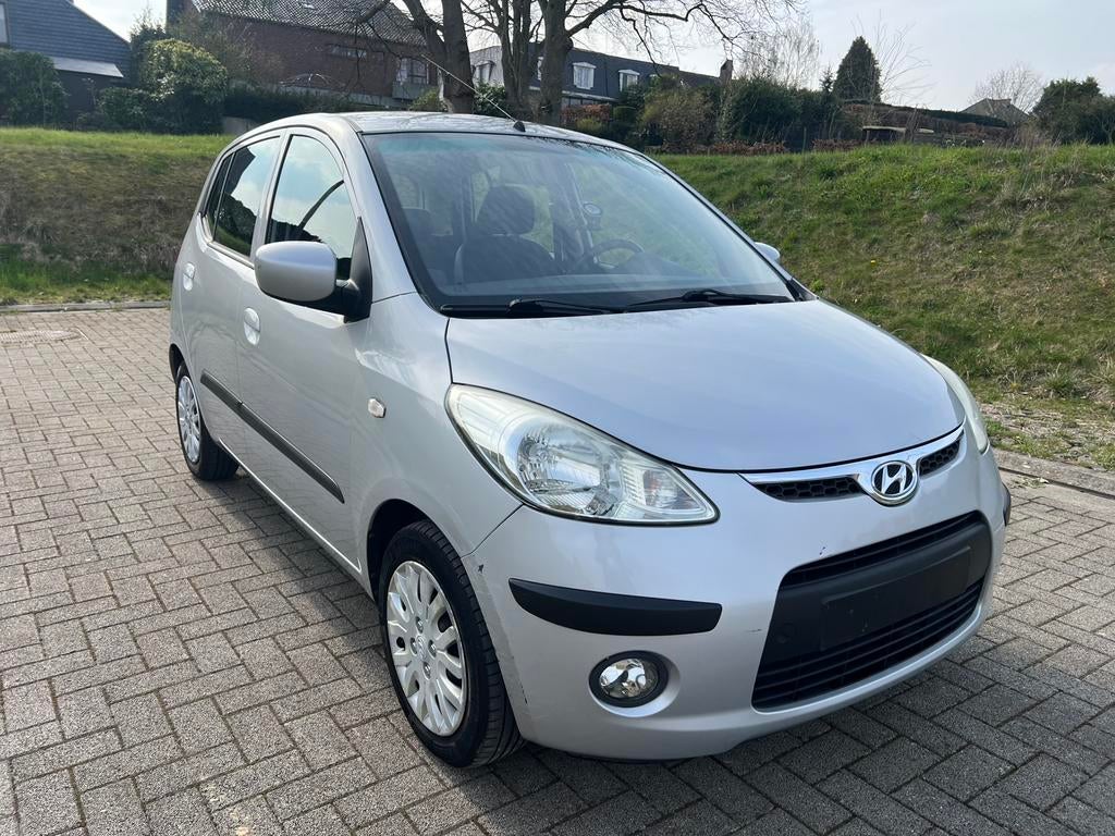 Hyundai i10/1.2Benzine/2010/134.000Km/Euro4/Airco, Autos, Hyundai, Argent ou Gris, Achat, Entreprise, Boîte manuelle