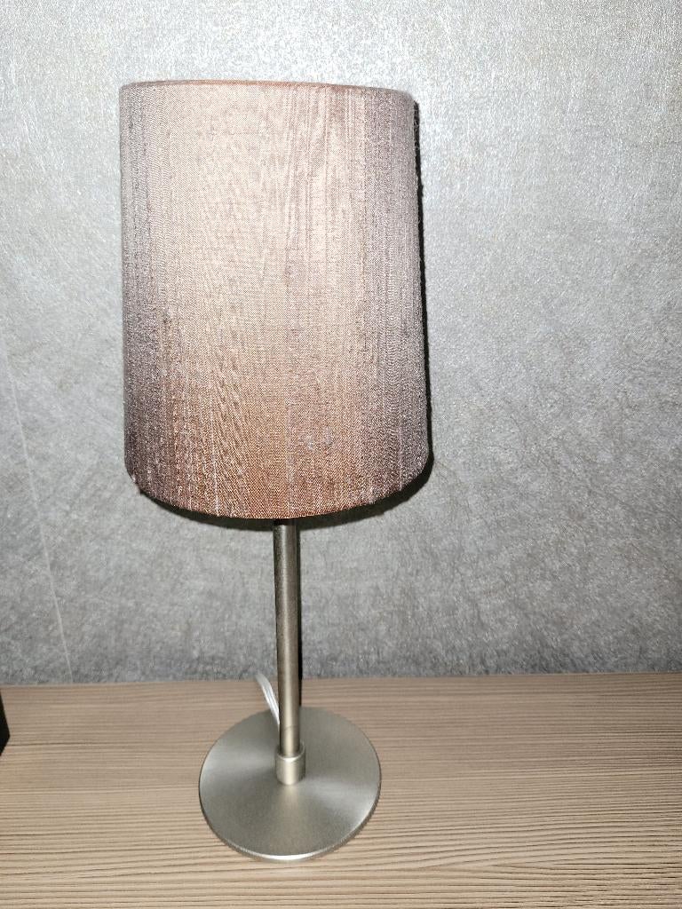 2 lampes de table identiques (buffet), Enlèvement, Utilisé, Moins de 50 cm