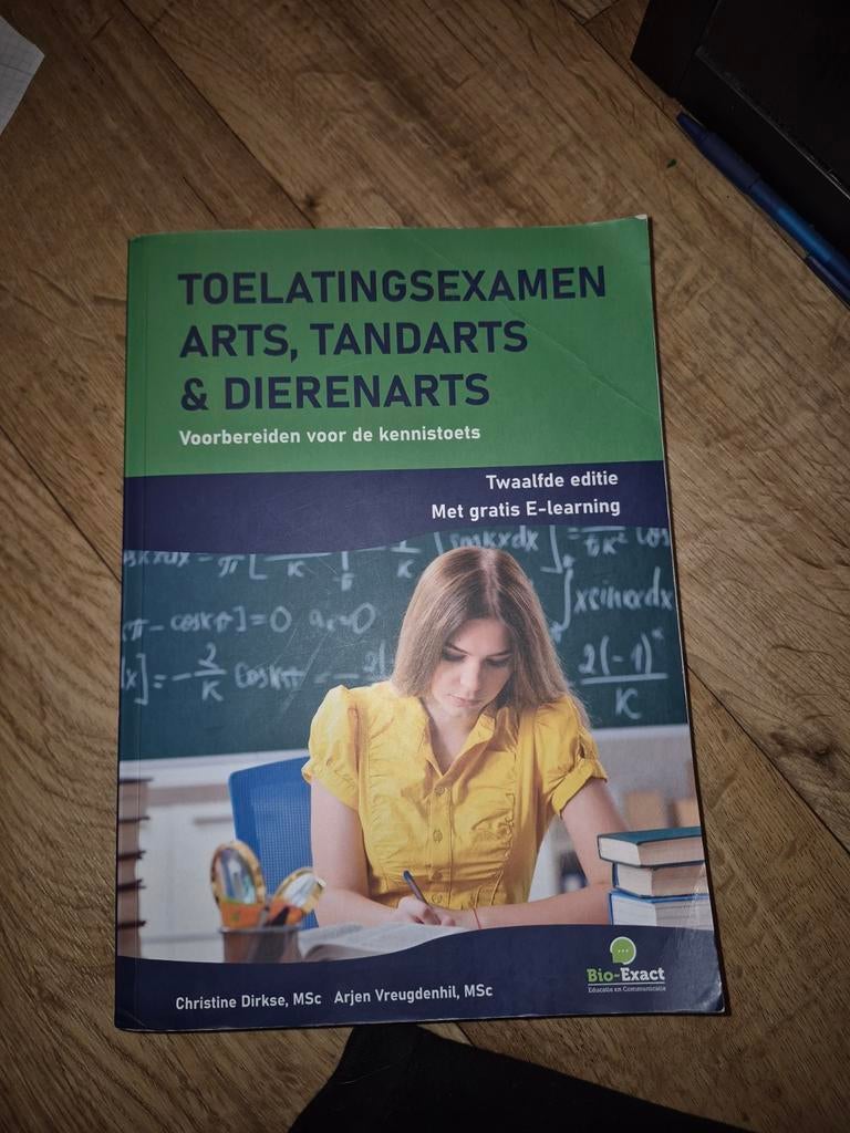 Toelatingsexamen arts, tandarts en dierenarts, Boeken, Ophalen of Verzenden, Nederlands, Christine Dirkse; Arjen Vreugdenhil