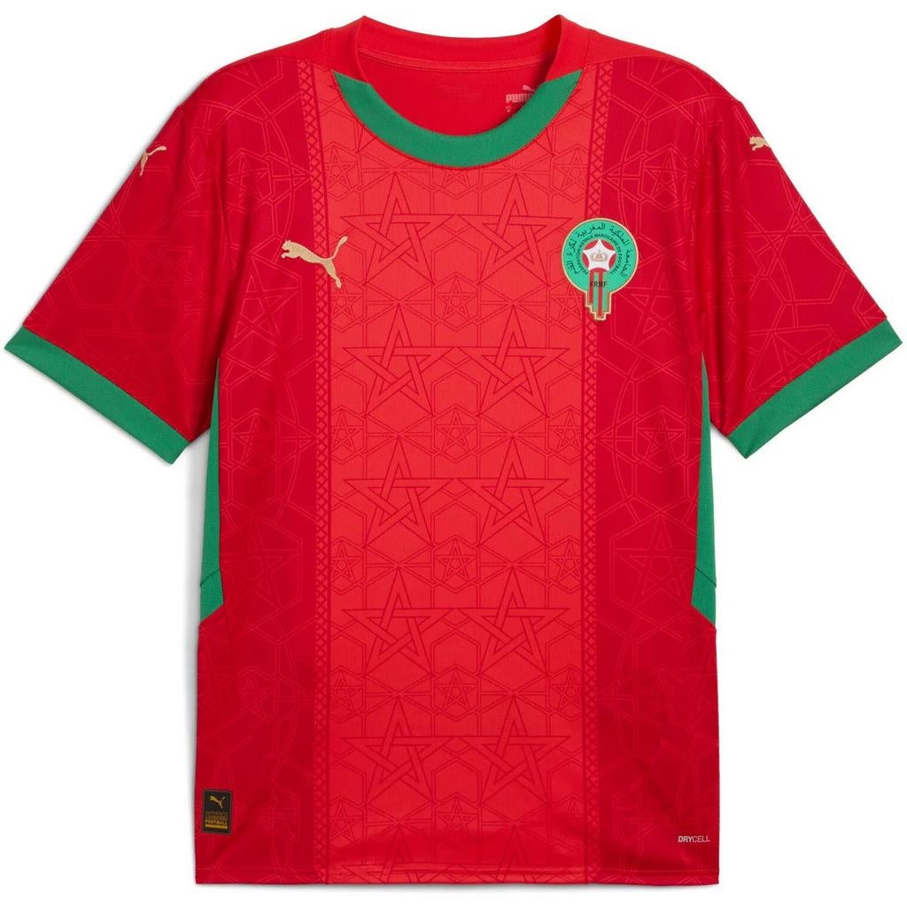 Marokko Puma voetbal shirt 2025/2026 roos/groen, Sport en Fitness, Voetbal, Verzenden, Nieuw, Shirt