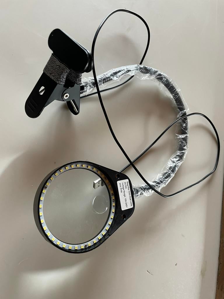 Lampe  et repose pieds esthétique/pédicure, Ophalen of Verzenden, Zo goed als nieuw, Vergrootglas of Loep