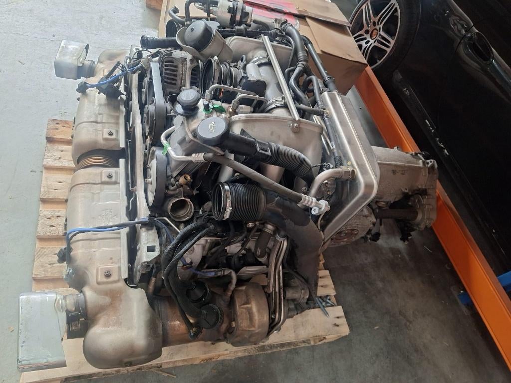 Complete Porsche 997 Turbo Fase 1-motor, Auto-onderdelen, Motor en Toebehoren, Oldtimer onderdelen, Porsche, Gebruikt, Ophalen
