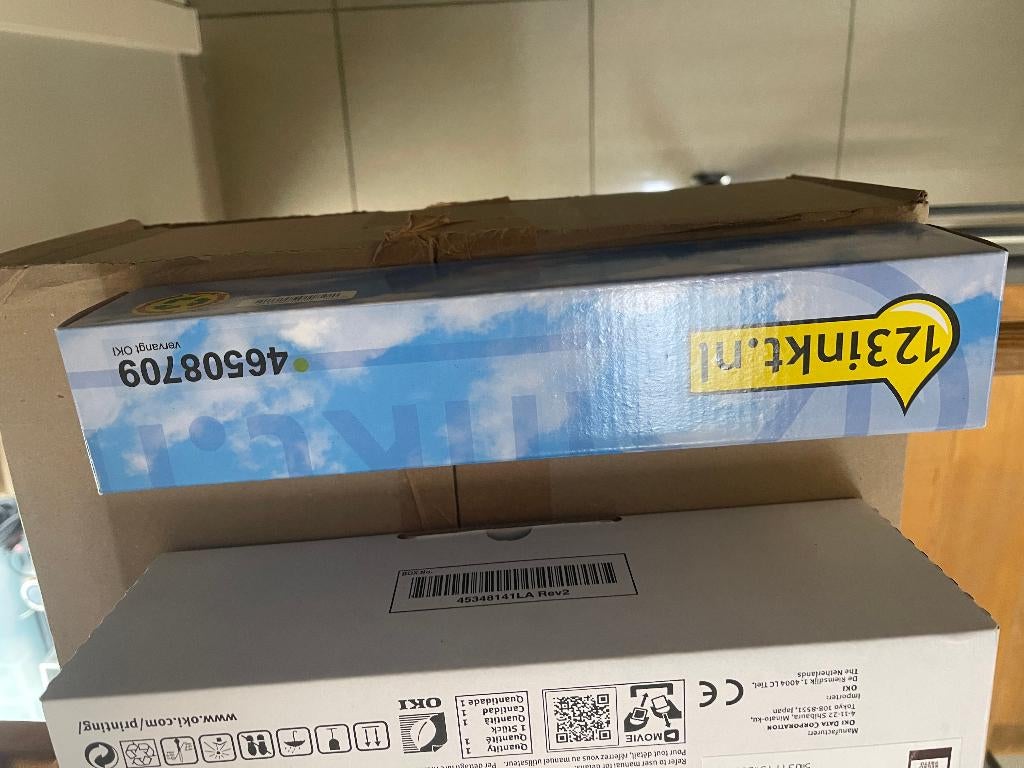 OKI MC363 printer met extra cartridges, Computers en Software, Printers, Printer, Ophalen of Verzenden, Zo goed als nieuw, Oki