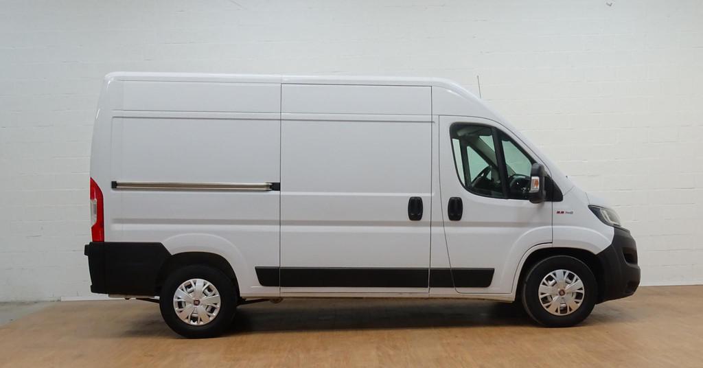 Fiat Ducato 2.2d L2H2 Automaat, Auto's, Stof, Zwart, Wit, Bedrijf