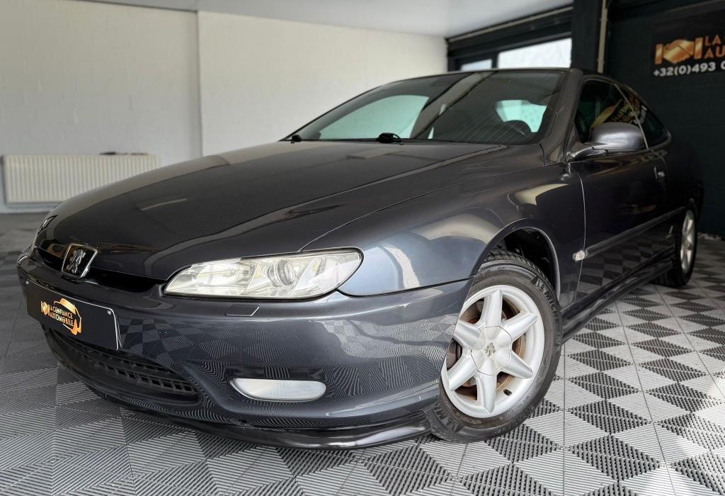 Peugeot 406 Coupé 2.0i CT OK Car-Pass, Auto's, Peugeot, Voorwielaandrijving, 4 zetels, Zwart, 4 cilinders