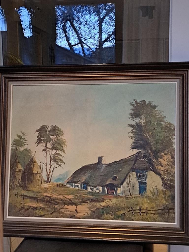 Landelijk schilderij, Ophalen