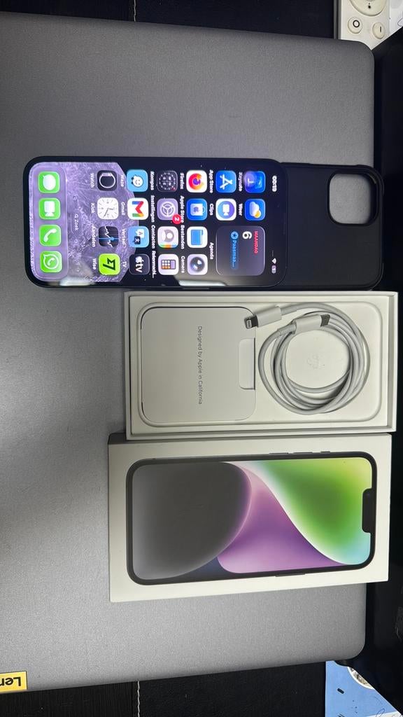 iPhone 14 128gb in uitstekende staat, Ophalen of Verzenden, Zo goed als nieuw