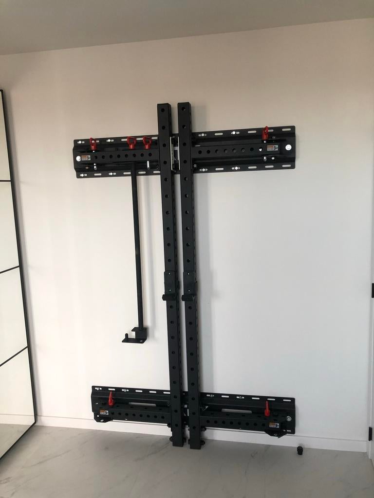 ATX Folding Wall Rack FBR-750 + mounting rails, Sport en Fitness, Ophalen, Zo goed als nieuw