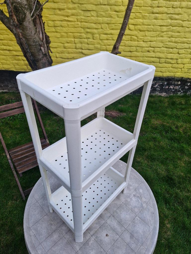 étagère colonne blanche ikea pour salle de bain, Maison & Meubles, Enlèvement