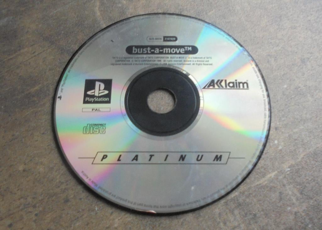 Bust-a-Move 2 Arcade Edition voor PS1 (zie foto's), 1 joueur, Enlèvement ou Envoi, Utilisé, À partir de 3 ans