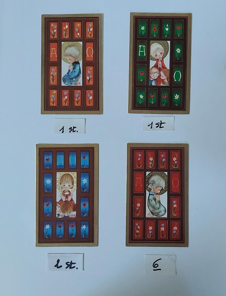 Communieprentjes - NIET bedrukt, Ophalen of Verzenden