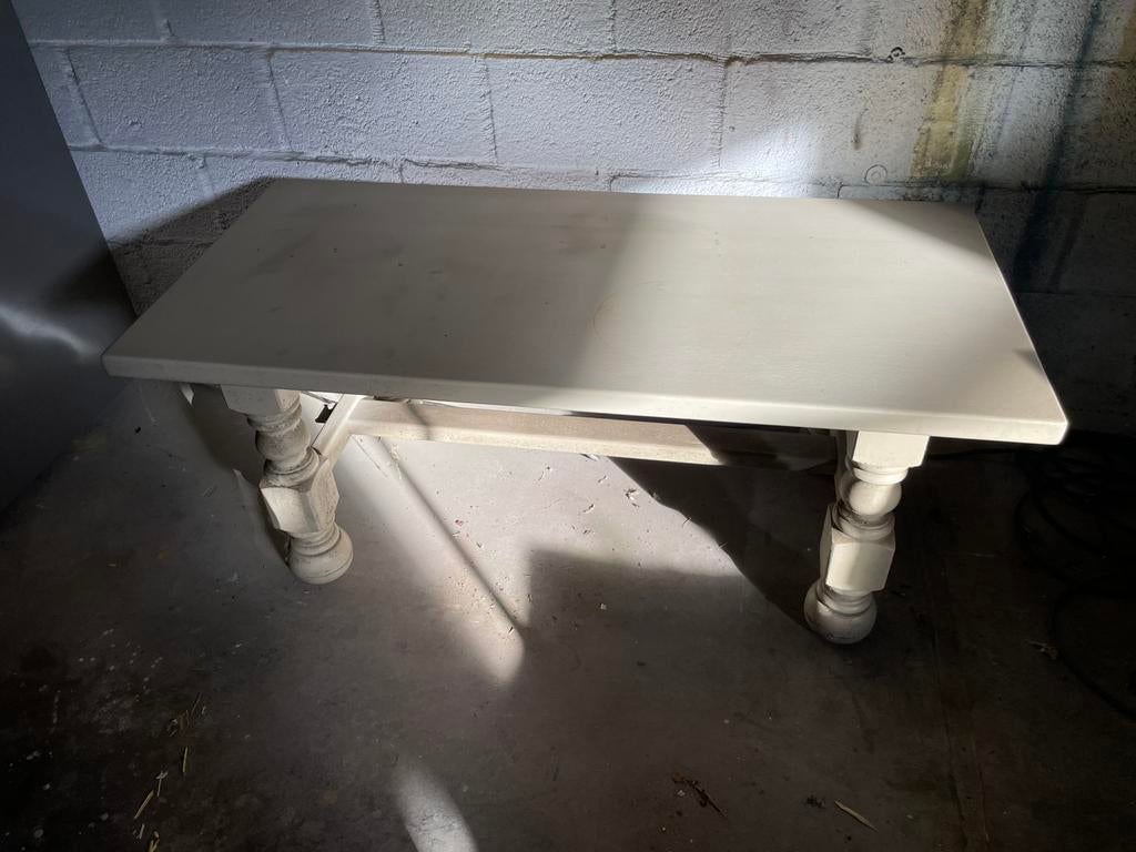 Houten salontafel, Huis en Inrichting, Ophalen, Gebruikt, Overige houtsoorten