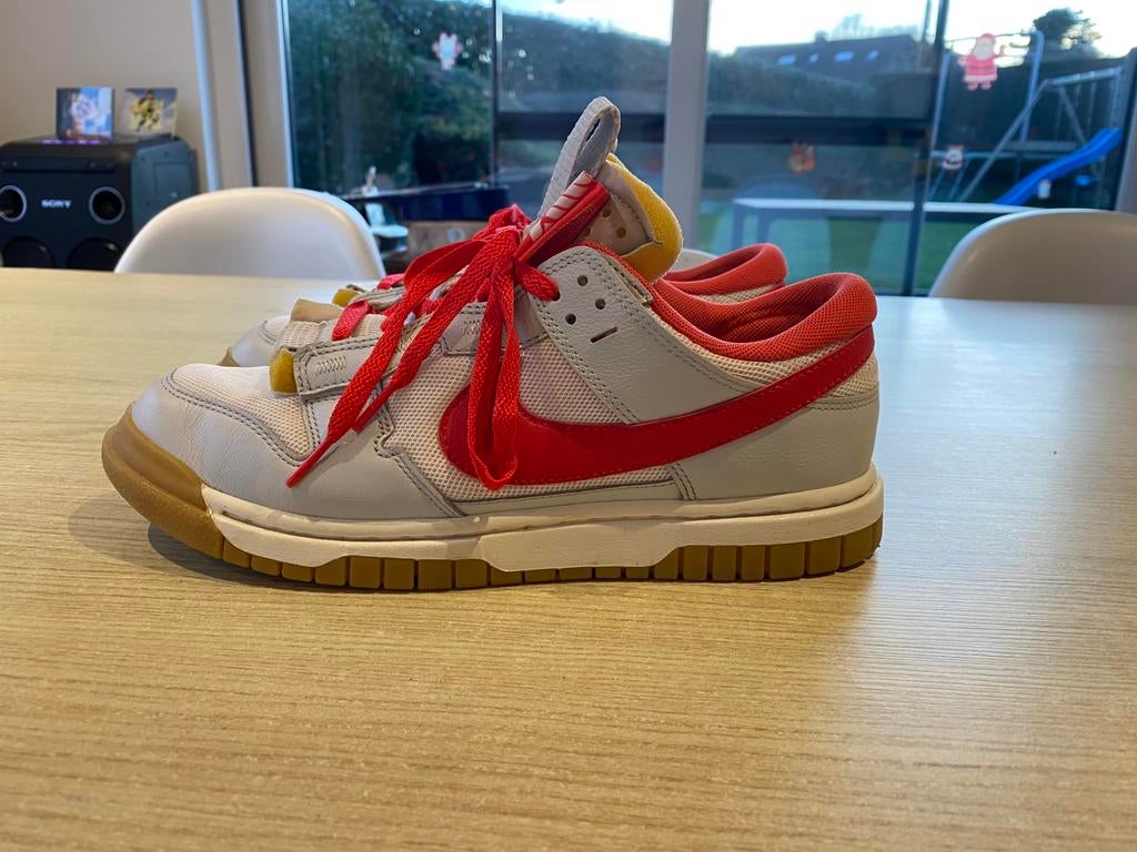 Nike air dunk jumbo maat 43, Sport en Fitness, Nike, Ophalen of Verzenden, Zo goed als nieuw, Overige sporten