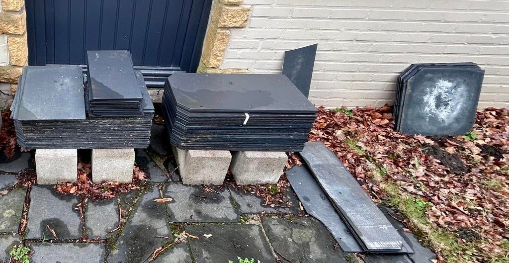 Lot Ardoises, Bricolage & Construction, Enlèvement, Neuf, Noir