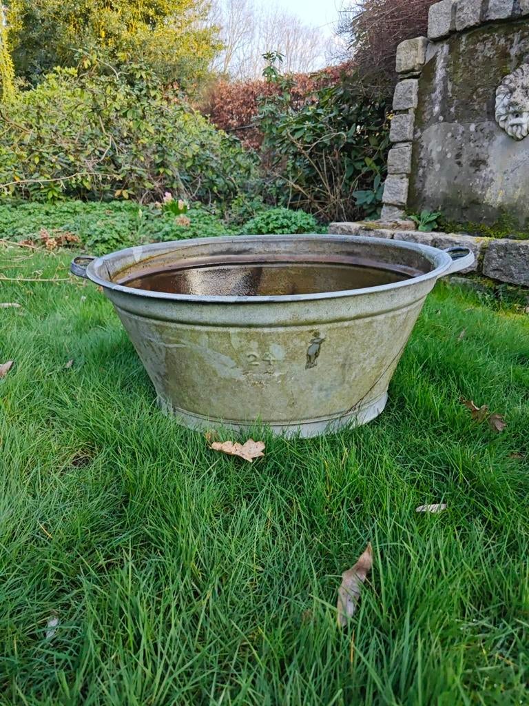 Zinken kuip, Antiek en Kunst, Ophalen