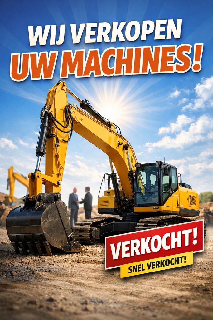 In / verkoop machines-tractoren-trucks-trailers, Enlèvement ou Envoi, Excavatrice