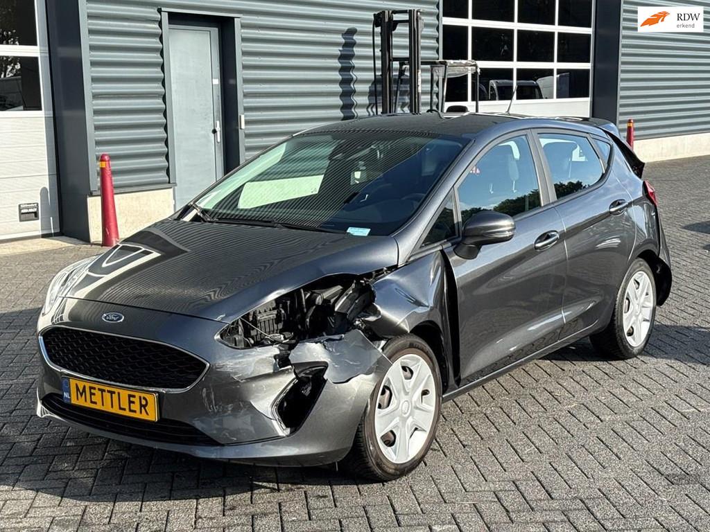 Ford Fiesta 1.1 Trend, airco, cruise control, PDC, Auto diversen, Ongevalwagen, Handgeschakeld, Ford, Zilver of Grijs, Benzine