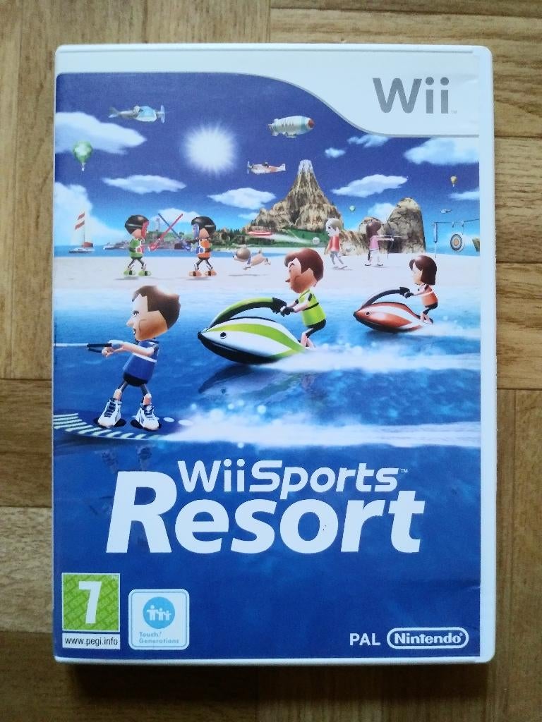 Jeu Wii Sports Resort pour Wii ou Wii U, Consoles de jeu & Jeux vidéo, Enlèvement ou Envoi, À partir de 3 ans, 3 joueurs ou plus