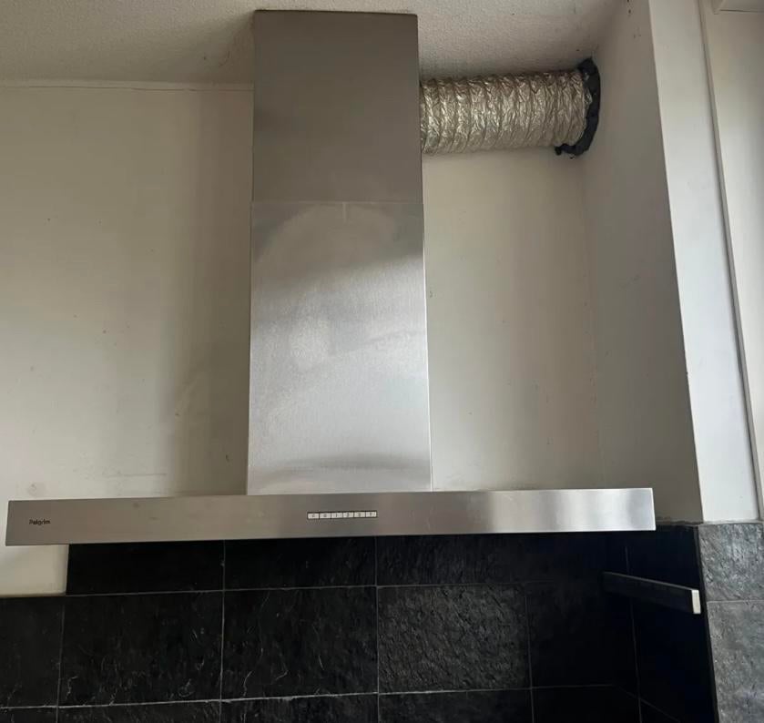 Dampkap pelgrim, Ophalen, Zo goed als nieuw